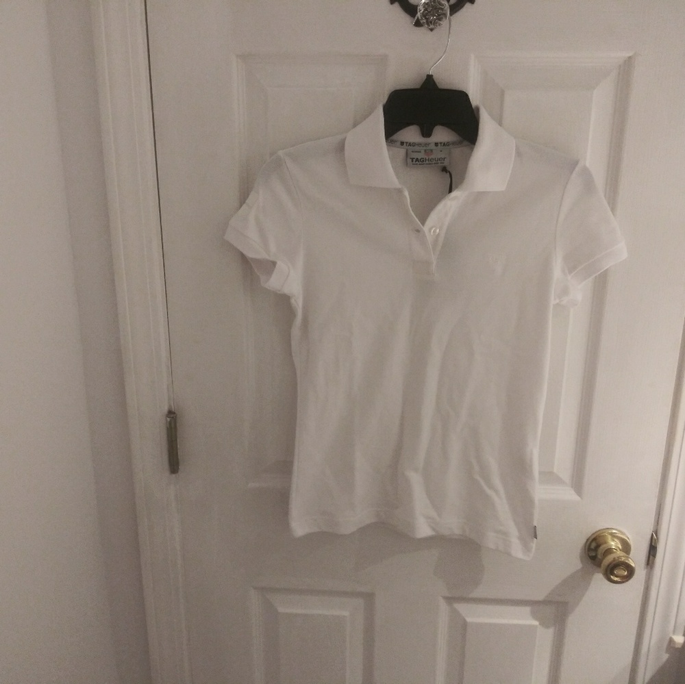 TAG Heuer BNWT Authentic White Polo Shirt